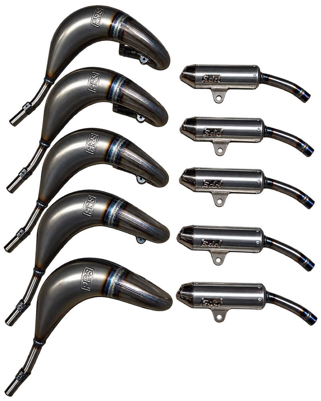 Handmade PPS two-stroke expansion chambers